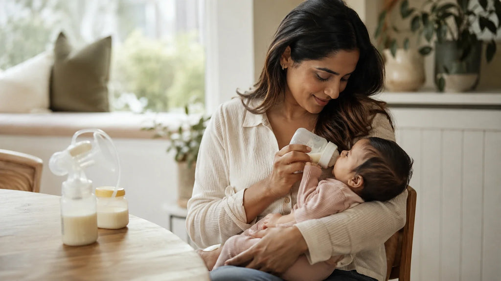 Allaitement mixte : combiner sein et biberon, préserver ses repères et nourrir bébé en sécurité