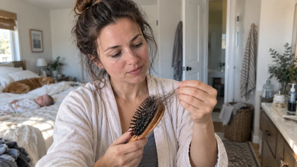 Chute de cheveux après l’accouchement : ce que l’on observe, ce qui est prouvé et quand consulter