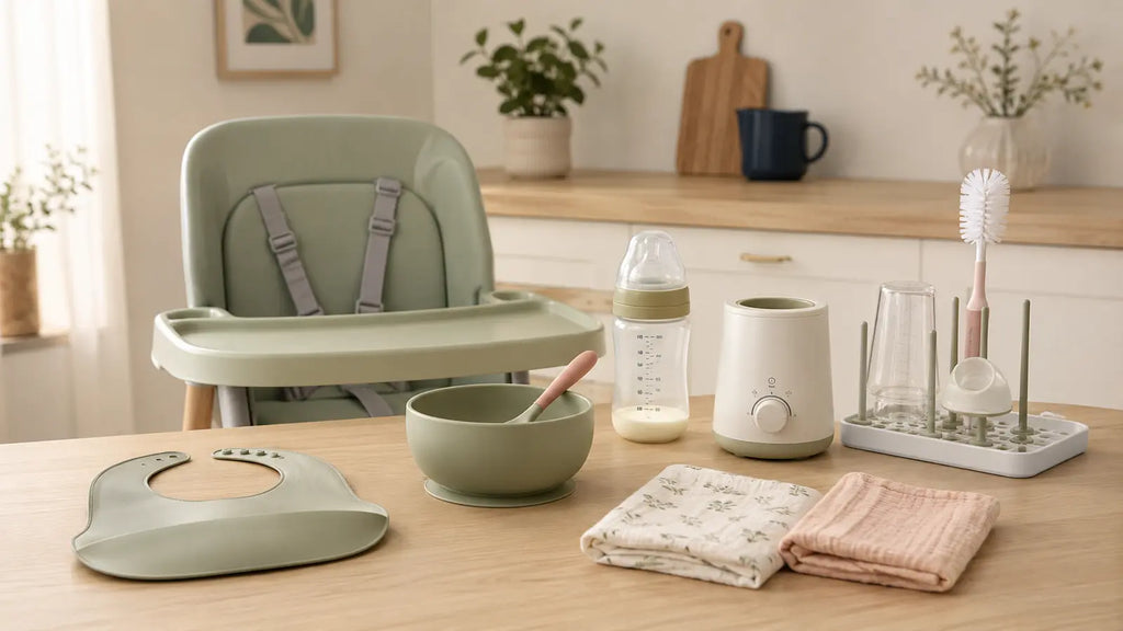 Équipements essentiels pour l’alimentation de bébé