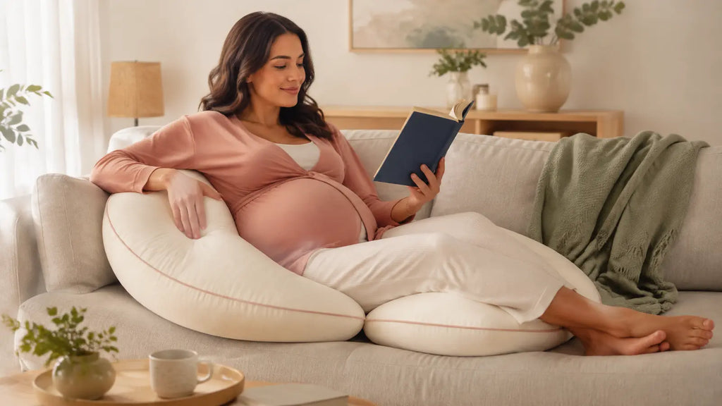 Coussin de grossesse pour dormir et se reposer confortablement