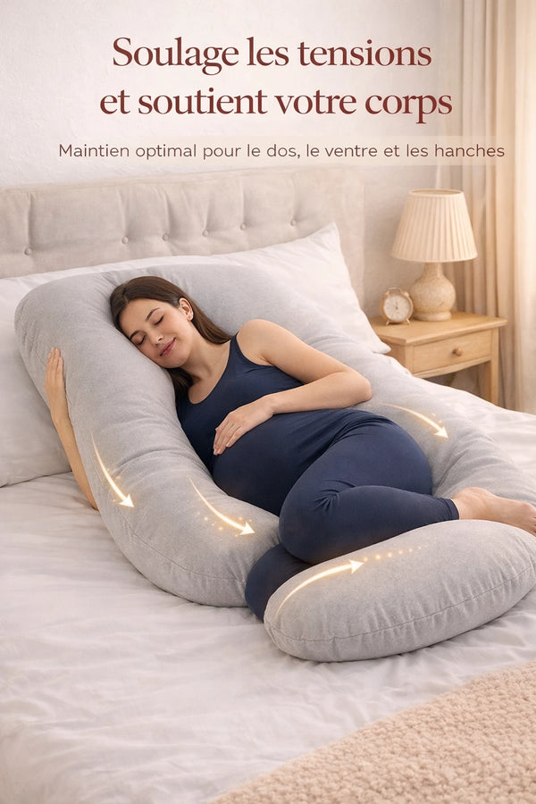 Coussin de Grossesse Ergonomique en G