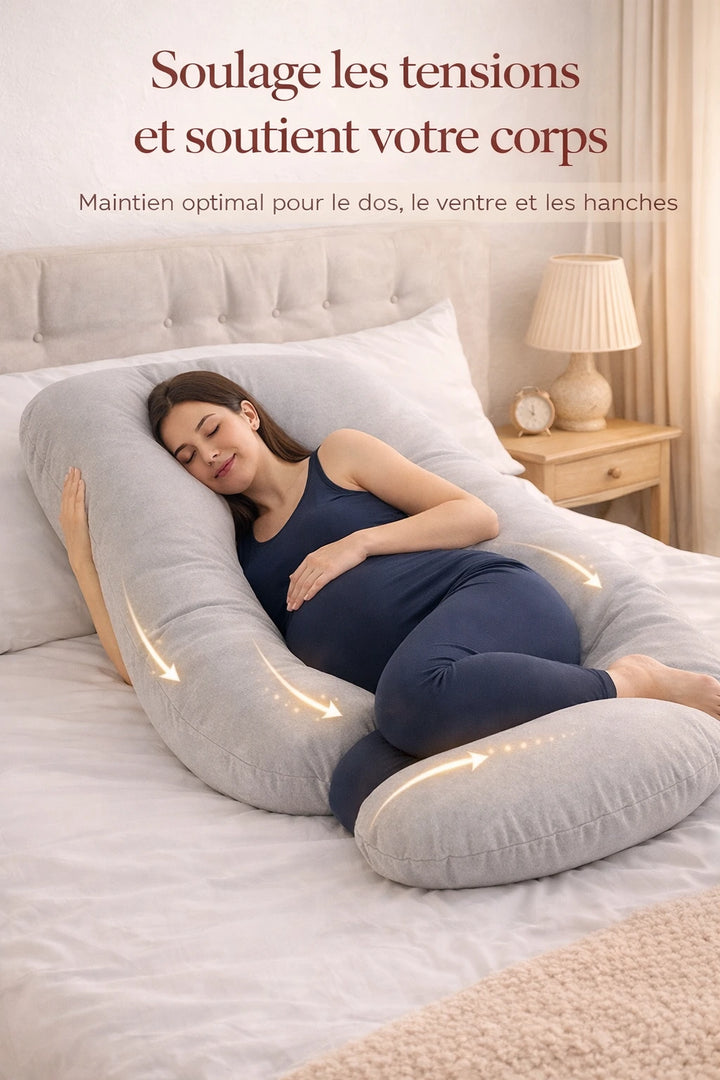 Coussin de Grossesse Ergonomique en G